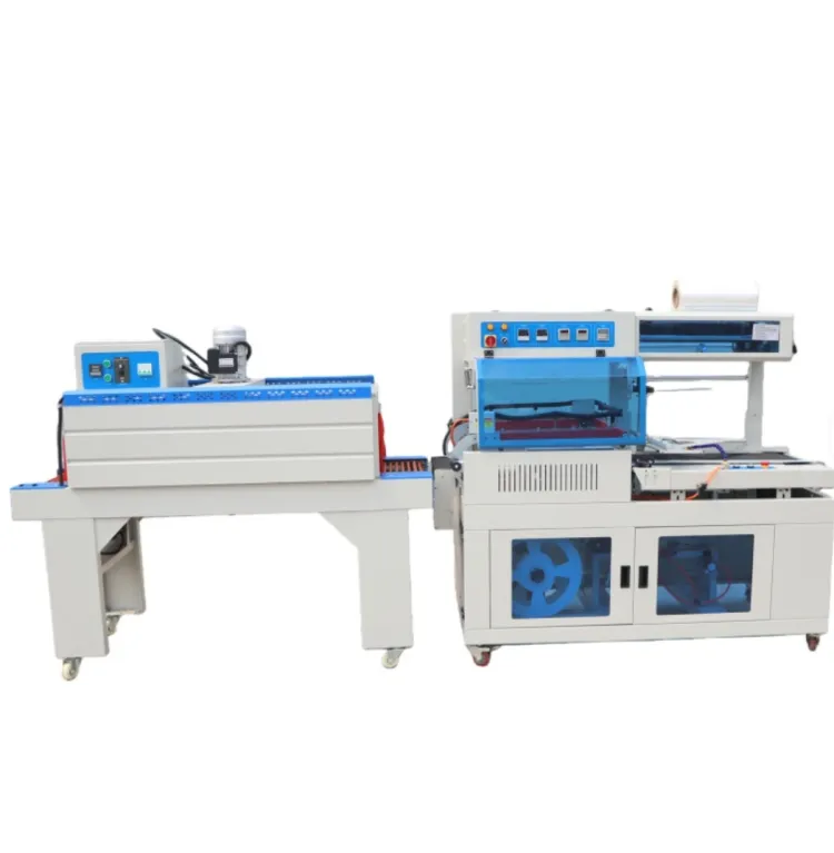 Film heat bottle tunnel shrink packaging machine, perfume box automatic film heat shrink packaging machine