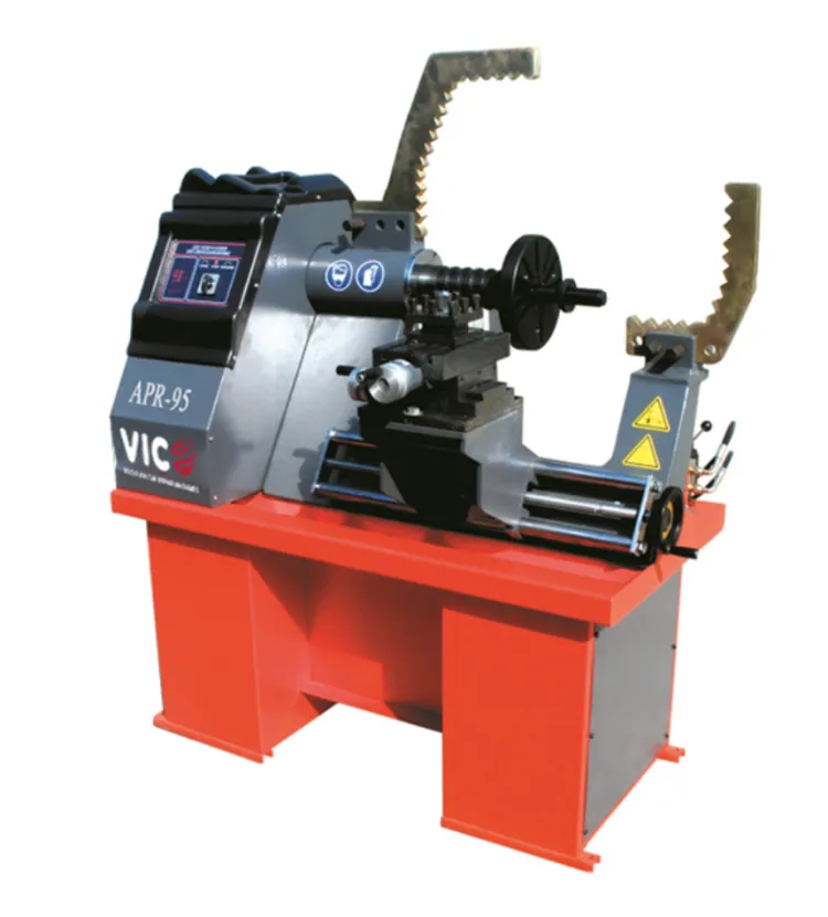 VICO Automatic Hydraulic Aluminum Rim Straightening Machine High Precision Alloy Wheel Corrector Small Vehicle Maintenance ARP95