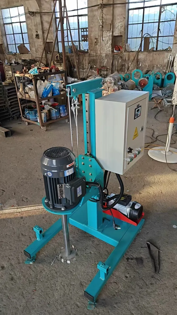 High Shear Dispersing Machine Color Paste Mixing Machine 100L Capacity with mixing 100L Barrel