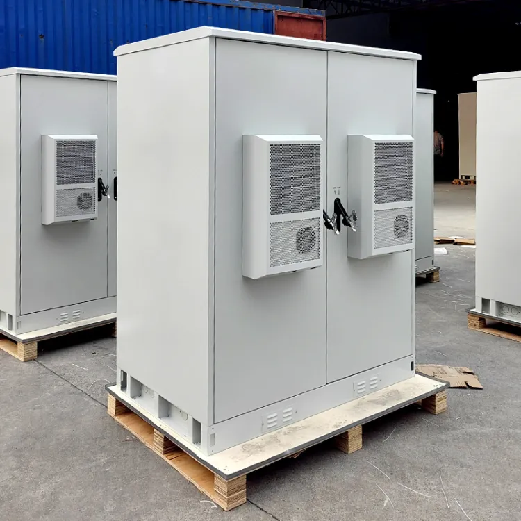IP65 Waterproof Outdoor Telecom Cabinet for Communication and Micro Data Centers 1200mm-wide cabinet.