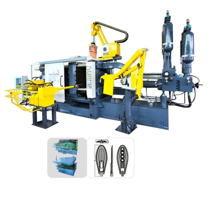 High Precision Die Casting Machine for Aluminum Magnesium Zinc Copper Alloy Products