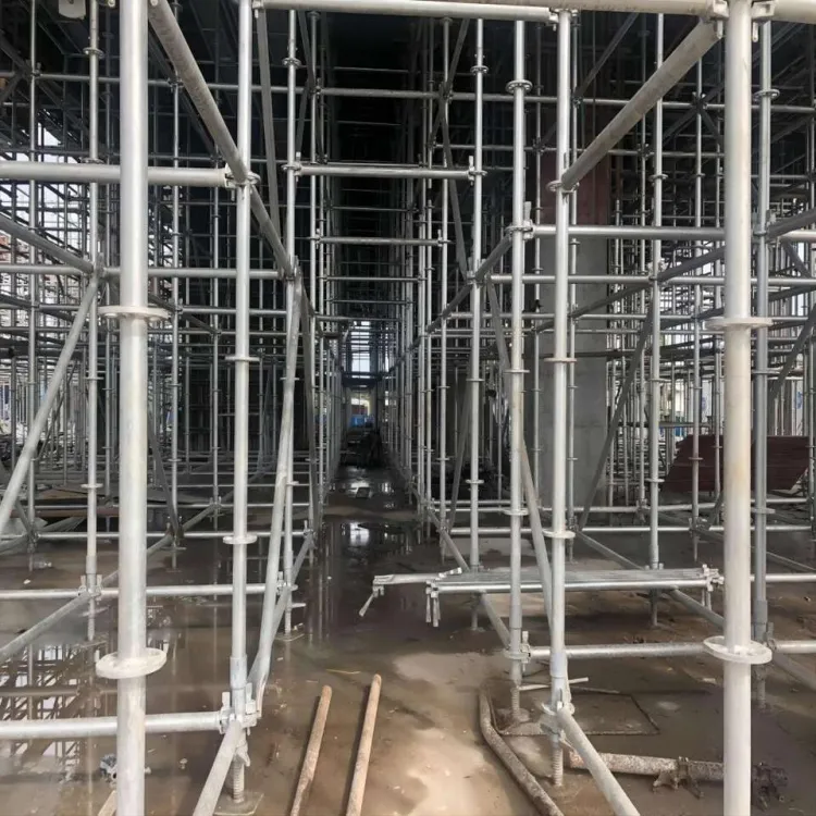 Traditional Metal Ringlock Frame Scaffolding Tower Platforms Formwork Prop Pipe Clamps for Construction House