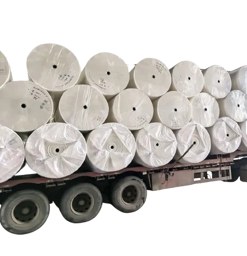 Eco Friendly Virgin Wood Toilet Paper Parent Jumbo Roll Unbleached Virgin Pulp of Toilet Paper