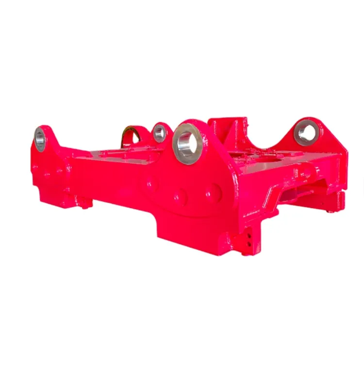 Machinery Chassis Base Frame Parts Customized Heavy Metal Welded Fabrication Precision Large CNC Machining Steel Milling Service