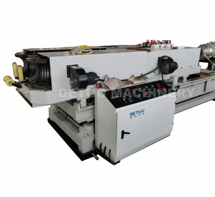 High Output and High Speed Double Strand PVC Pipe Machine