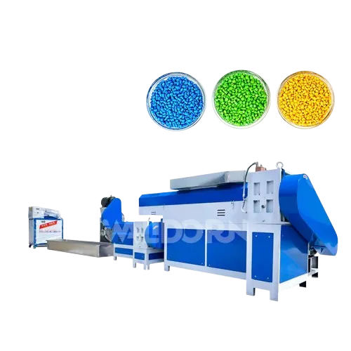 Complete Plastic Regrind Production Line With Quality Control and Lab Testing