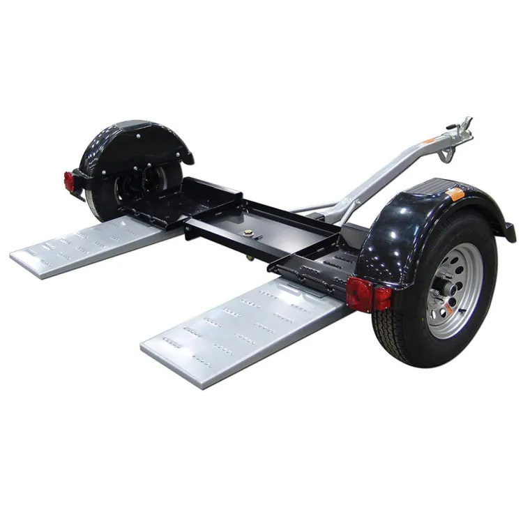 Ecocampor Universal Tow Dolly Car Trailer With Electric Brakes 121" *102" 545.00 Lb 4250 Lbs Accepted OEM 68"-76" CN;GUA 2"