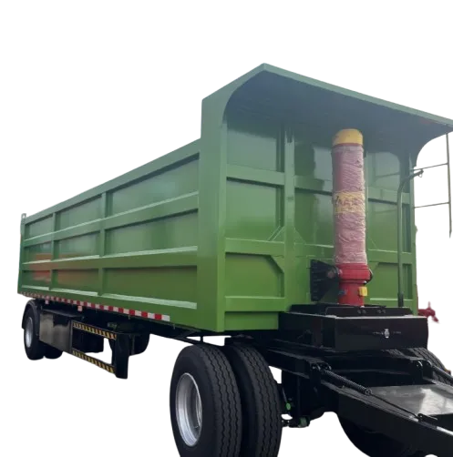 Low 2/3/4 Axle Draw Bar Side Wall Full Trailer 40-100 Tons Drawbar Towing Dolly Full Truck Trailer With Side Wall Stake