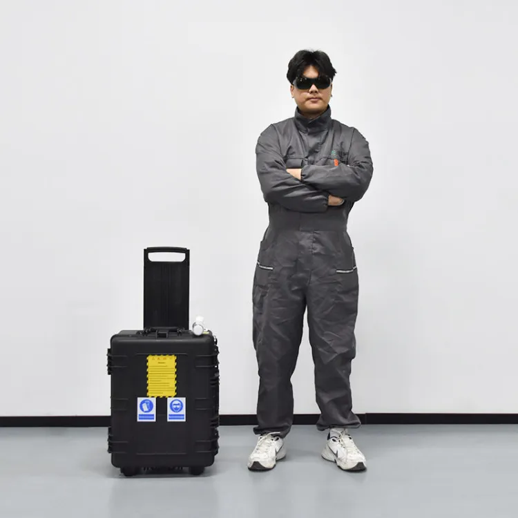 300W Portable Laser for Agricultural Equipment Maintenance and Rust Removal