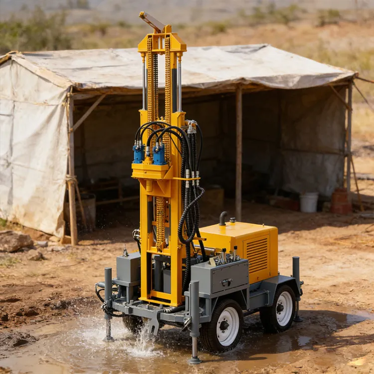 Latest Type Water Well Drilling Rig Machine Hydraulic Water Well Drilling Machine Water Well Drilling Machine 200 Meter