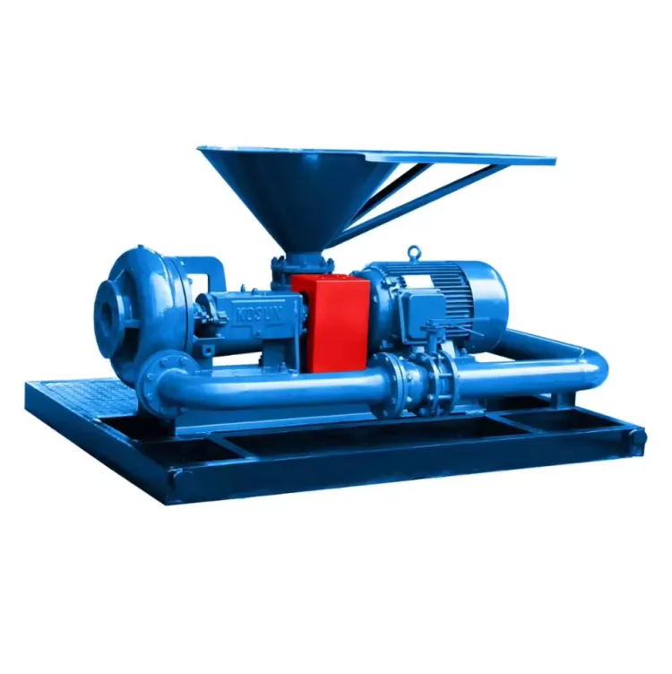 Jet Solid Control Mud Mixers Hopper One Engine-Centric Core Components for Efficient Mixing