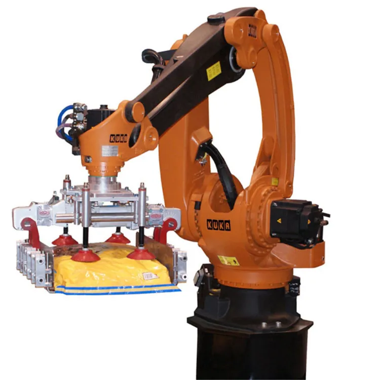 Easy Operation Gripper Robot Arm Industrial Robot Arm for Cement Bag and Fertilizer Bag