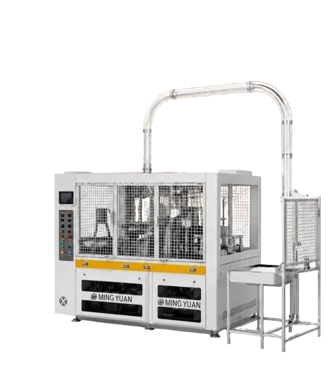 High Speed 80-100pcs/min Coffee Cup Making Machine PE/PLA Coated Coffee Cup Machine Automatic Disposable Cup Making Machine