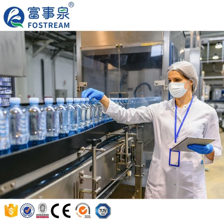 Manufacturer Full Automatic Filling Plant Equipment Mini Small Scale Pure Drinking Mineral Water Bottling Machine