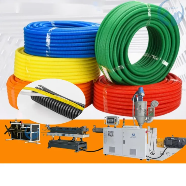 Electrical Plastic Pipe Conduit PVC Corrugated Pipe Manufacturing Machine