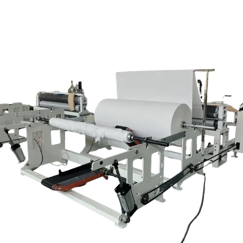Full Set Automated Toilet Tissue Paper Making Machine South Africa Automatic Toilet Roll Packaging Line with Rewinding Machine