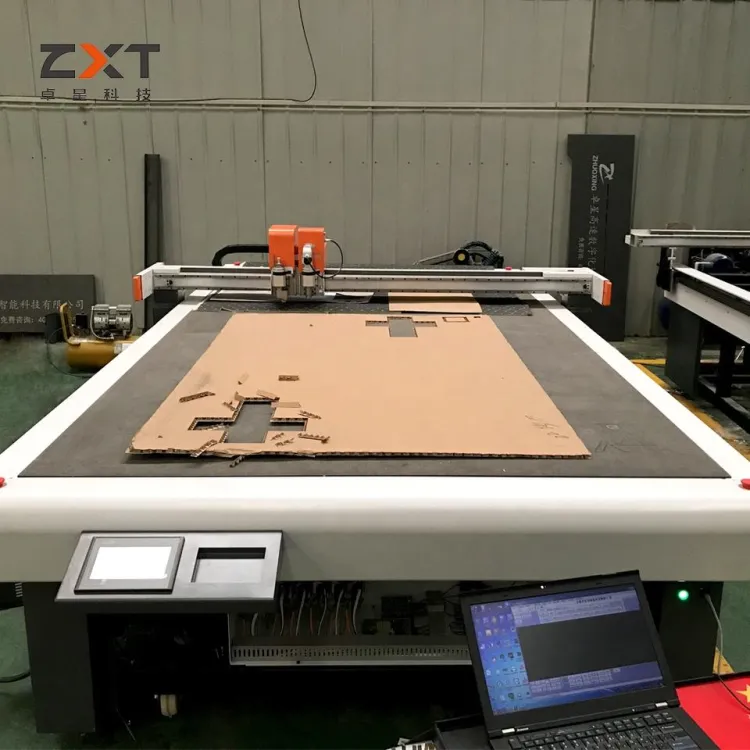ZXT Honeycomb Cardboard Box Making Machine Corrugated Carton Creasing Packaging Cutting Machine With CE ISO