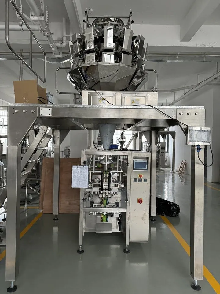 Chips/ Cashew/ Peanut Multi Heads Weighing Packing Fully Automatic Multi-function 10/14 Heads Packaging Machine