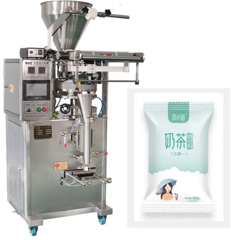 Automatic Bag Vertical Small Business Plastic Bag Pouch Made in Filling Making Multi-Function Packaging Machine