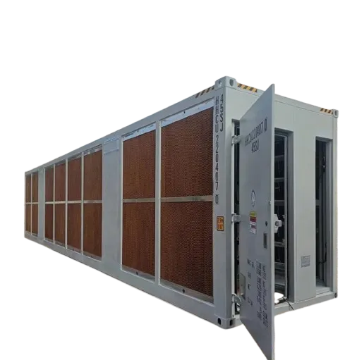 Intelligent Modular Data Center Server Container Customized Air Cooling System Motor 700KW Maximum Load AI Cloud Servers 1 Year