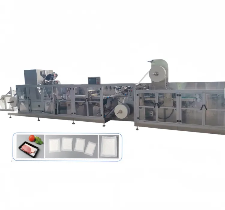 Automatic Moisture Food Packaging Market Trays Liner Absorption Meat Pad Making Machine Food Breast Pad Making Machine