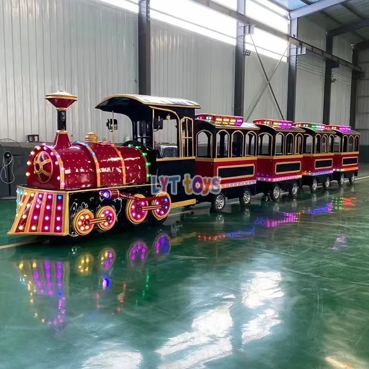 Electric Trackless Tourist Train – 17 Passenger Capacity