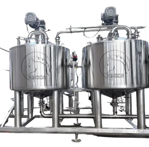 Design 1000L- 5000L Stainless Steel Honey Mixing Tank with 20 RPM Syrup/Jam Blending Tank