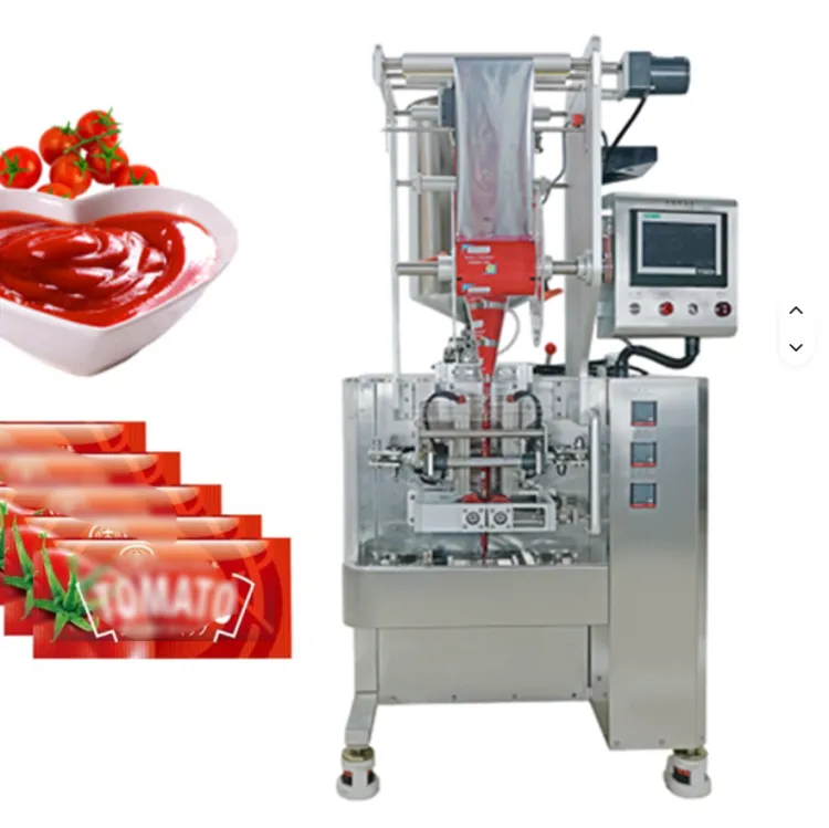 Fully Automatic 5g 10g 20g 50g Liquid Packaging Machine Honey Dips Chili Tomato Ketchup Sauce Packing Machine