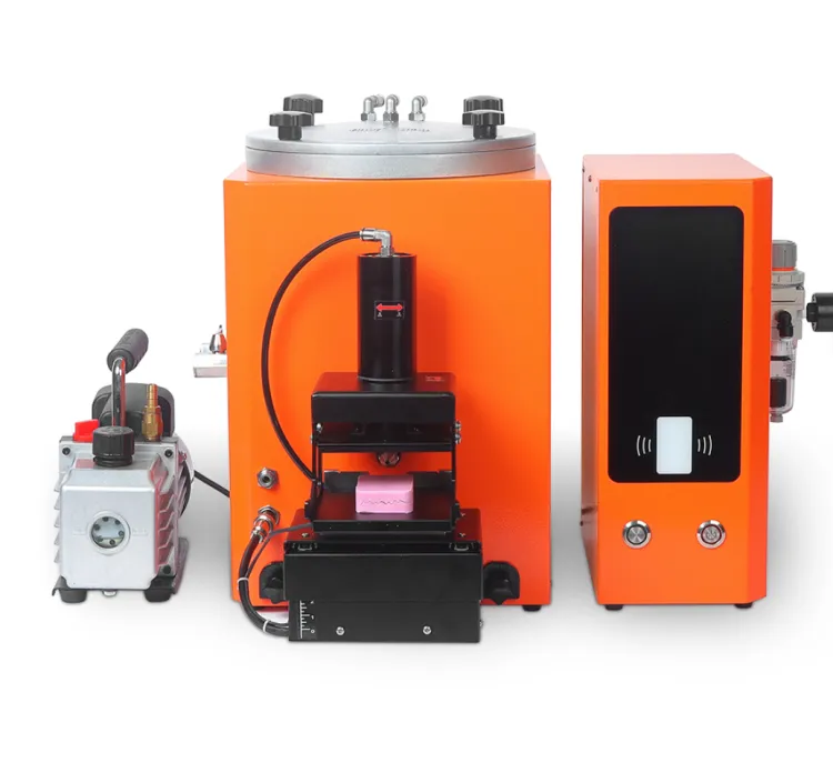 Digital Touch Screen 500W Wax Injector with Pump & Motor for Jewelry Mould Making and Accurate Temperature Control