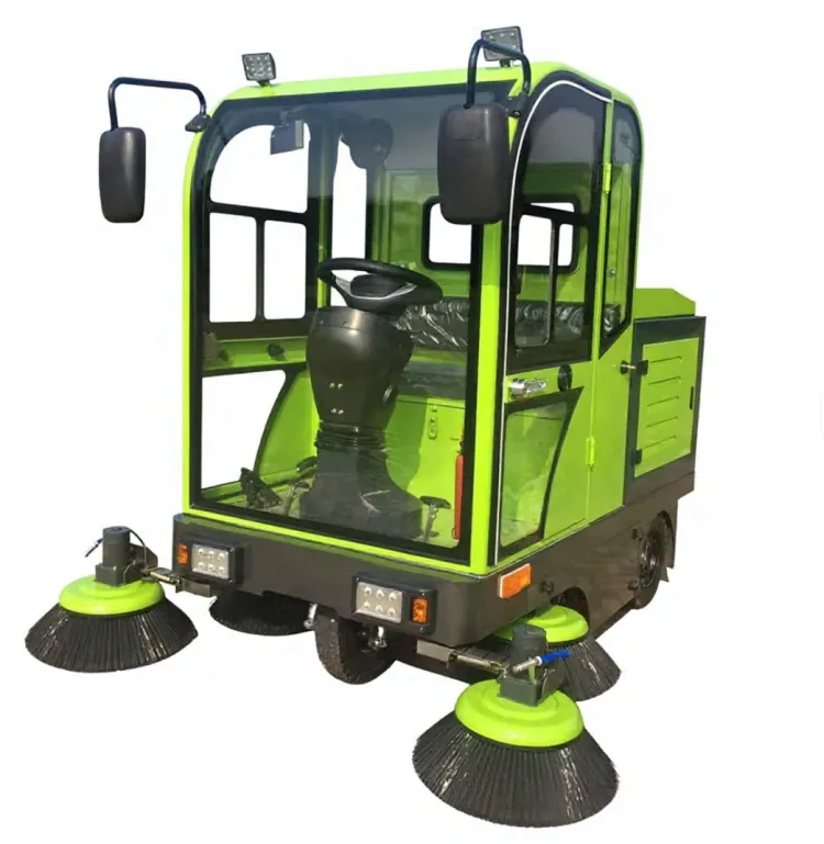 Energy Saving Electric Road Sweeper Rechargeable Floor Sweeper for Industrial Warehouse Harbor Area