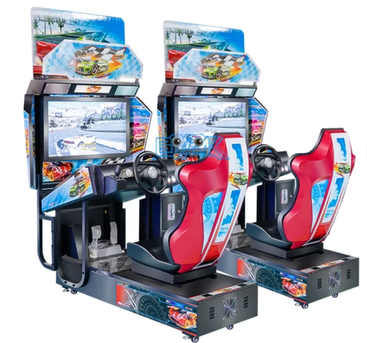 Coin Operated Arcade Racing Simulator Racing Arcade Game Kids Outrun Racing Car Game Machine