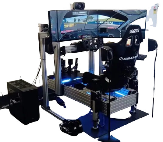 Racing Simulator Full Set - Professional F1 Racing Simulator 6DOF