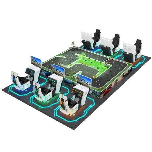 AR Driving Mini Remote Control Car with Miniature Reality Track Wireless HD Racing Arcade Game Machine