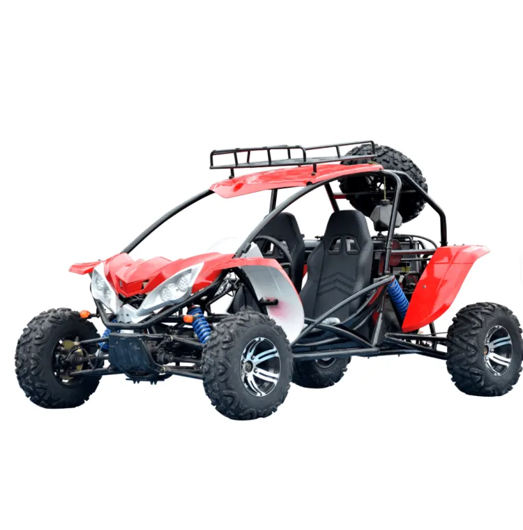 400cc Go Kart Four Wheel Drive Double Seat Buggy for Fun Parks and Outdoor Riding