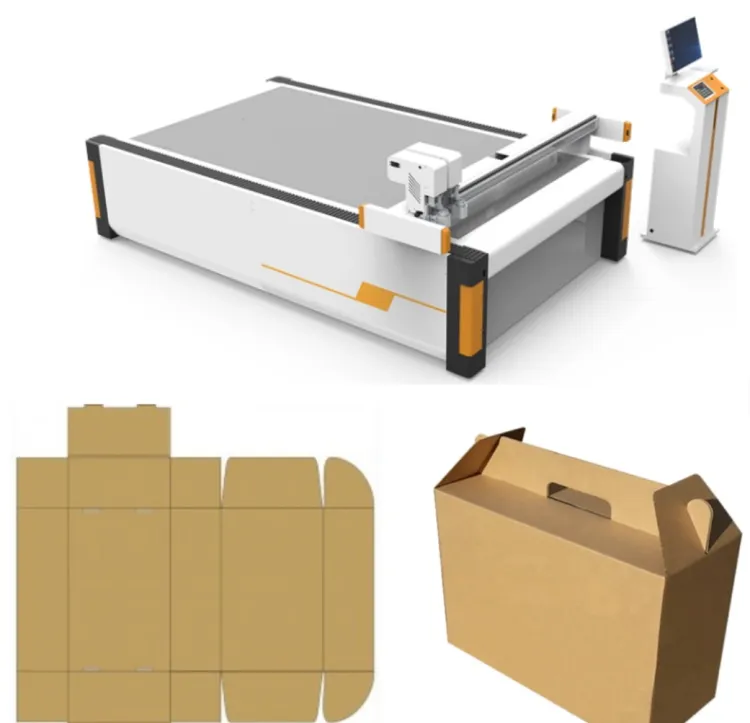 Automatic Cardboard Cutter Box Making Machine Cardboard Box Cutting Machine