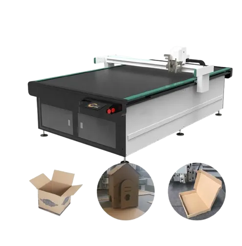 Realtop CNC Corrugated Paper Carton Box Making Machine Automatic Oscillating Knife Box Cutter