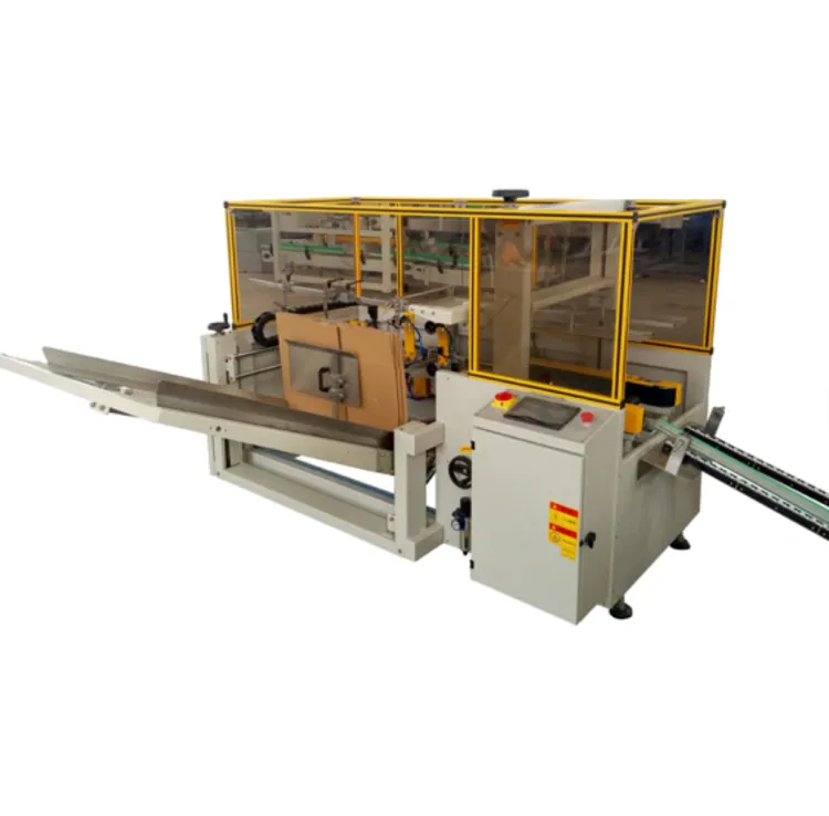 Automatic Multi Function Box Making Machine Carton Erector Packing Sealing Machinery for Liquid Glass Plastic Bottle Can