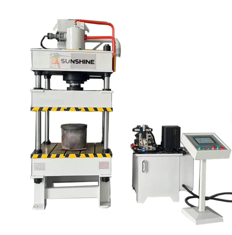 Hydraulic Powder Molding Machine for Pressing and Molding Licking Bricks with Automatic Feeding Hydraulic Press