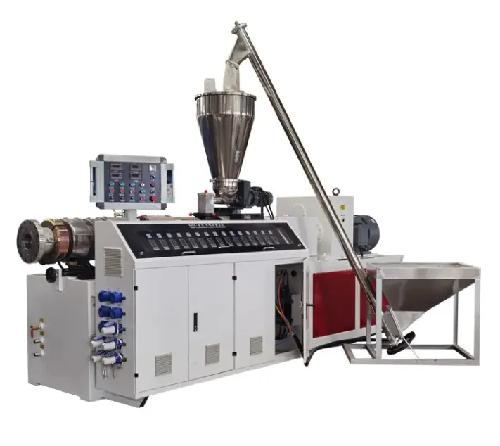 SJSZ45/90 Double Screw PVC Profile Extrusion Machine for Making Small Plastic Corners
