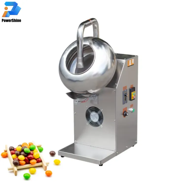 Ps Flour Coated Peanut Making Machine Nut Coating Processing Line Fishskin Peanuts Roasting 0.75kw 220V/380V