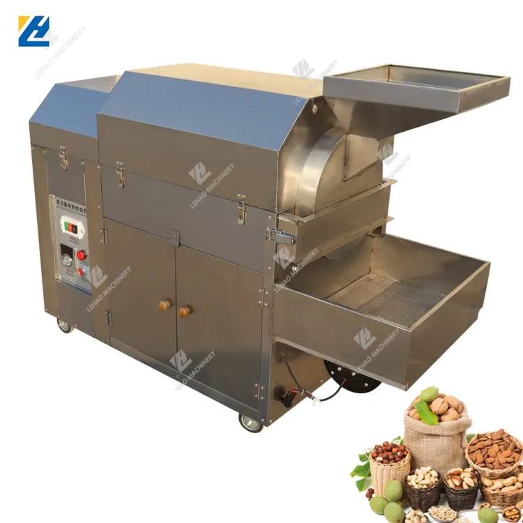 Commercial Melon Seeds Roasting Machine Almond Pumpkin Seeds Roaster Small Peanut Roasting Machine