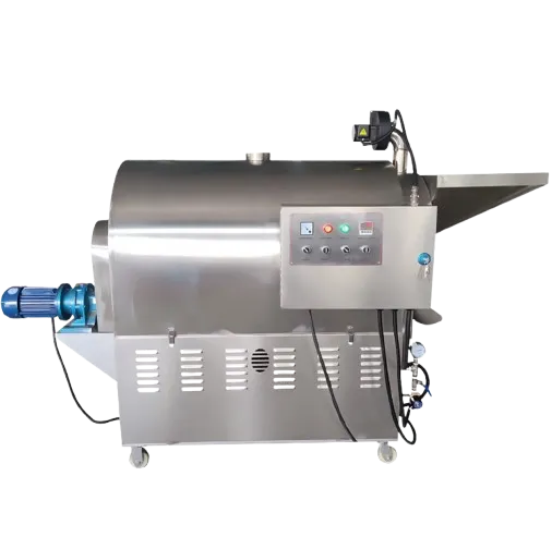 Industrial Peanuts Roasting Machine Electric/Gas Sunflower Seeds Soybean Roaster 180kg 200kg up to 500C Degree