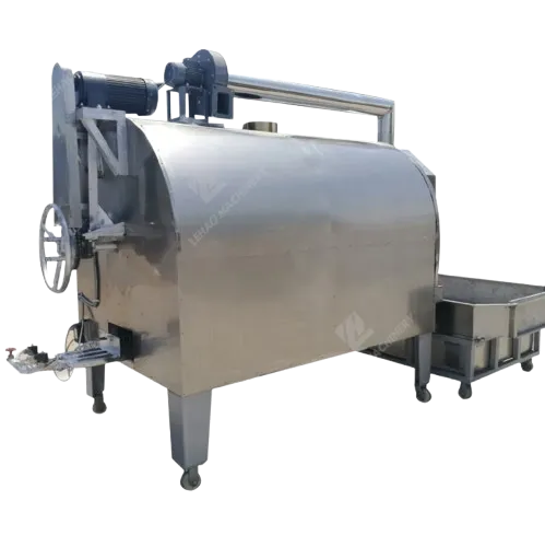 Commercial Rotary Drum Barley Malt Nut Grain Roaster