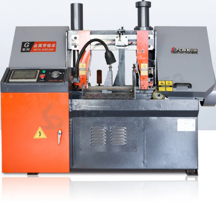 Automatic 300mm Diameter G4230 Horizontal Metal Cutting Band Saw Machine Manufacturer's Manual Feed Gear Motor Core