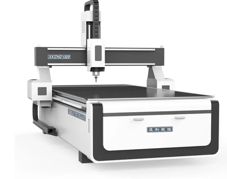 XUNKE 3.2KW CNC Router Machine with Gear ATC for Wooden Furniture Legs Mini Character Making & Advertising Industry 1325