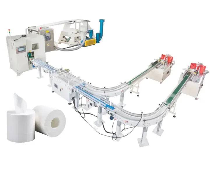 Full Automatic Toilet Roll Making Machine Production Line | High Speed Toilet Tissue Paper Manufacturing Machine