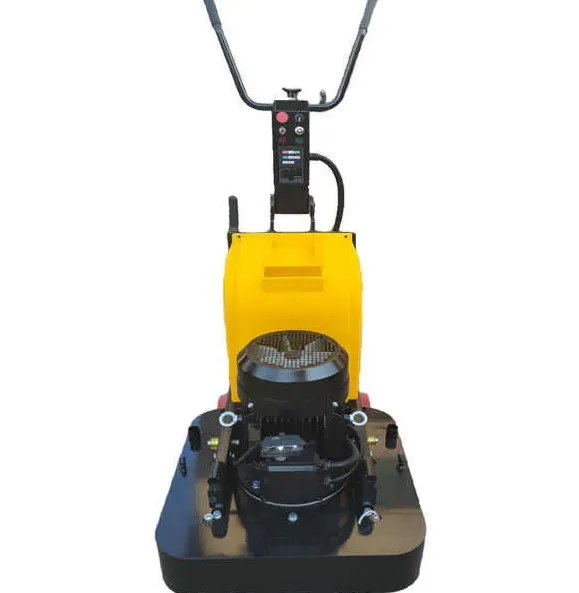 Hand Push Manual 650x650mm Dust Free Concrete Epoxy Floor Grinding Polisher Marble Polishing Machine 15HP Motor 380V Low