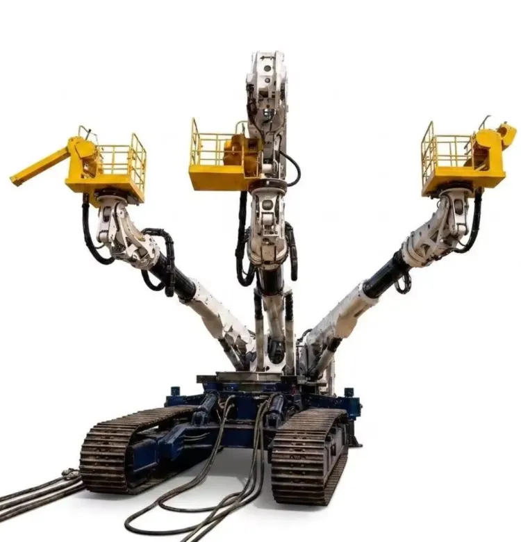 Hydraulic Steel Beam Arch Installer Three-Boom Arch Jumbo Tunnel Machine for Mining & Construction.