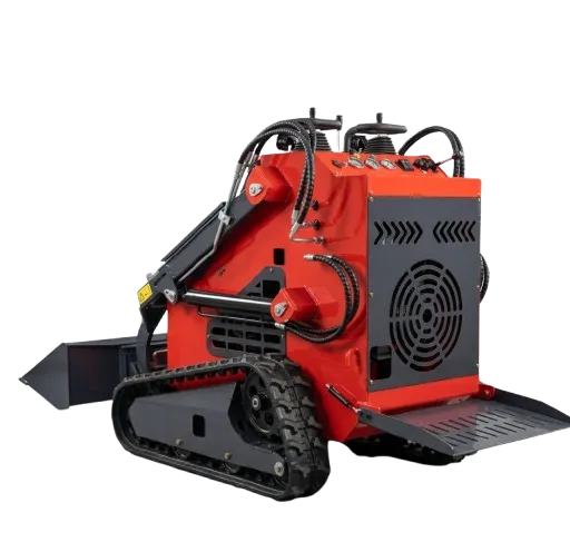 Crawler Diesel 360kg 380kg Construction Engineering Excavating Machine Compact Skid Steer Loader