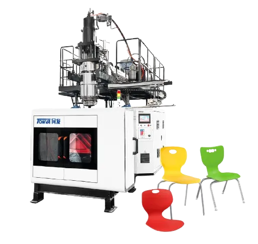 Plastic HDPE School Chair Seat Parts Blow Molding Making Machine